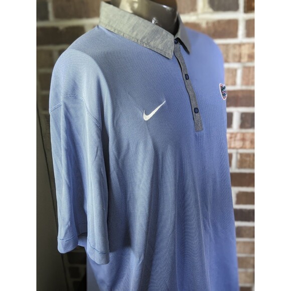 Florida Gators Nike Dri-Fit Polo Golf Mens XXL Blue College Football Sports A+ - Picture 5 of 12